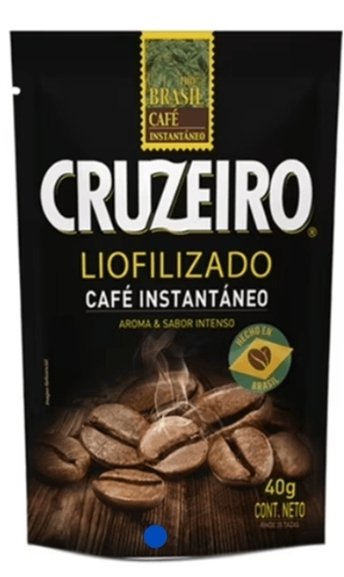 CAFÉ CRUZEIRO LIOFILIZADO 40 GRAMOS