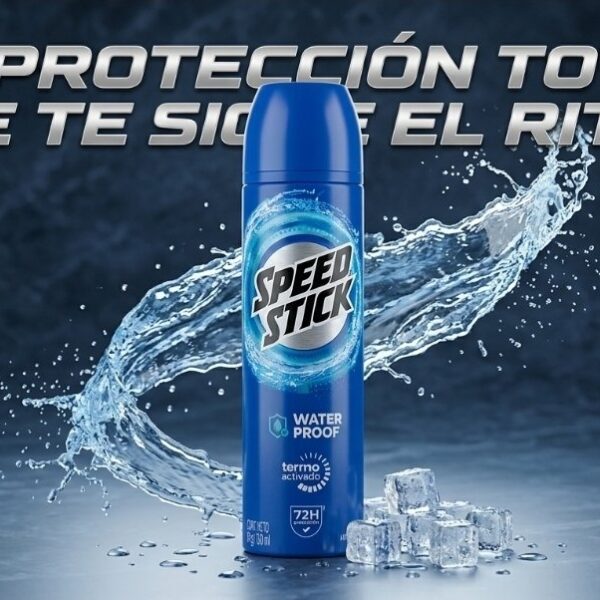 DESODORANTE SPEED STICK WATER PROOF 150 ML