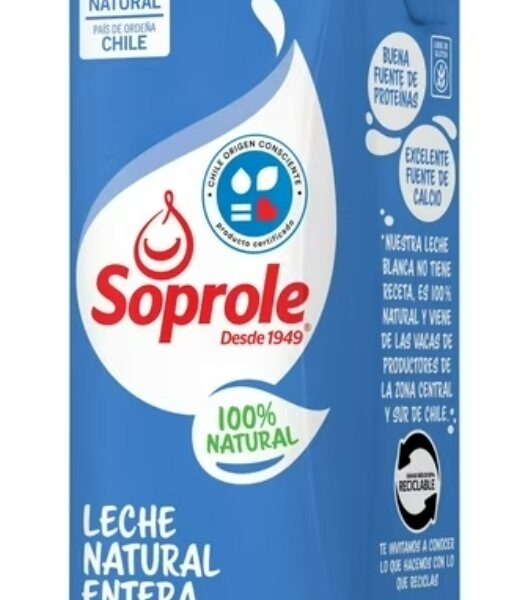 LECHE SOPROLE NATURAL ENTERA 200 ML