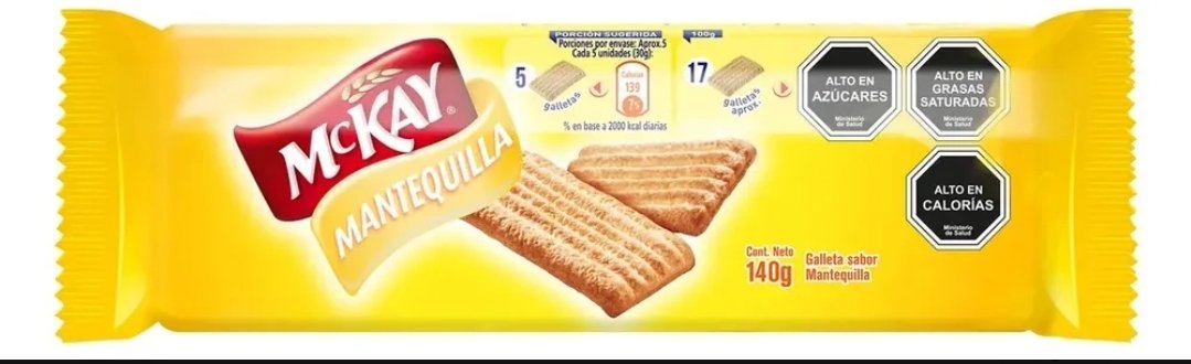 2026/04/1000640084.jpg GALLETA MCKAY SABOR MANTEQUILLA 140 GRAMOS - Imagen 1
