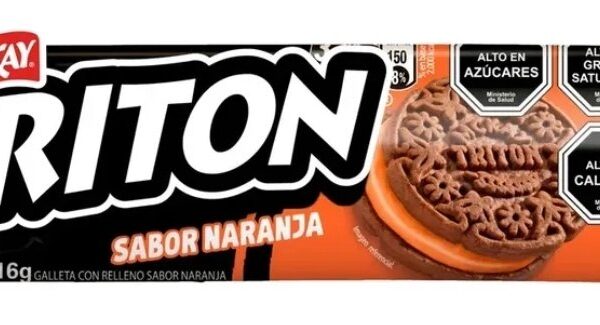GALLETAS TRITON SABOR NARANJA 116 GRAMOS