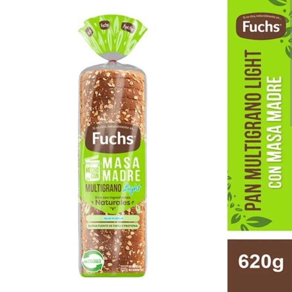 PAN INTEGRAL MULTIGRANO LIGHT 620 GR.