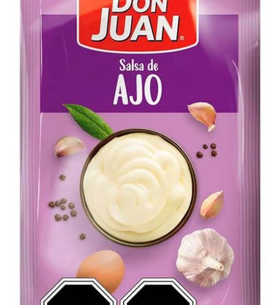 SALSA DE AJO DON JUAN 100 GRAMOS
