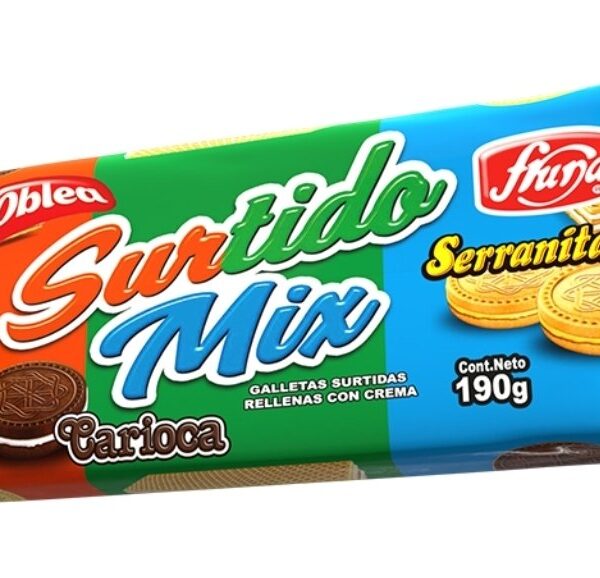 GALLETAS SURTIDAS MIX 190 GRAMOS FRUNA