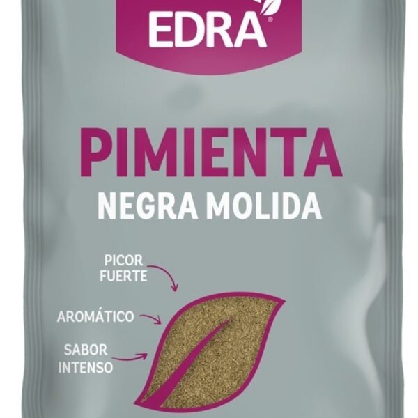 PIMIENTA NEGRA MOLIDA EDRA 15 GRAMOS