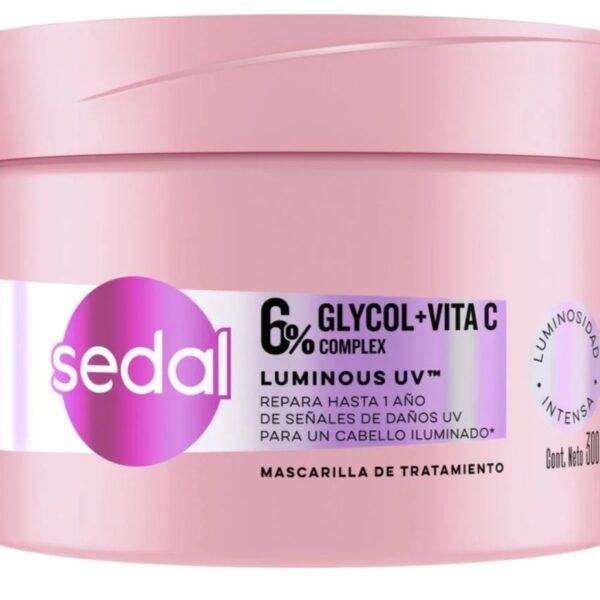 MASCARILLA DE TRATAMIENTO SEDAL LUMINOUS UV 300 GR.