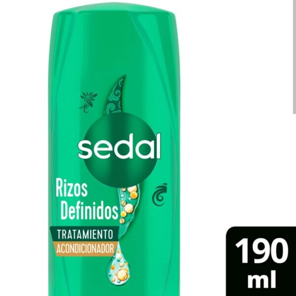 ACONDICIONADOR RIZOS DEFINIDOS SEDAL 190 ML.