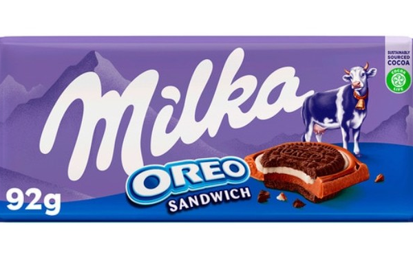 MILKA OREO SÁNDWICH 92 G