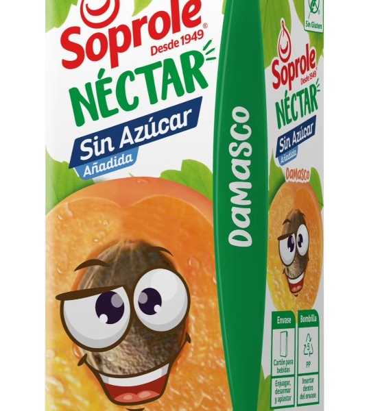 NÉCTAR SOPROLE 200 CC
SABOR DAMASCO