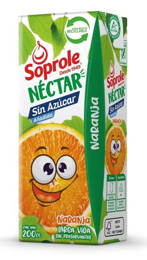 2026/06/1000340852.png NÉCTAR SOPROLE 200 CC SABOR NARANJA - Imagen 1