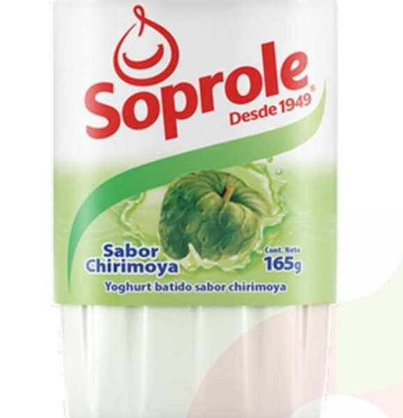 YOGURT SOPROLE BATIDO SABOR CHIRIMOYA 165 G