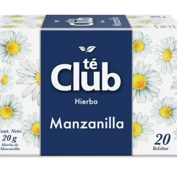 TE CLUB MANZANILLA 20 UNIDADES