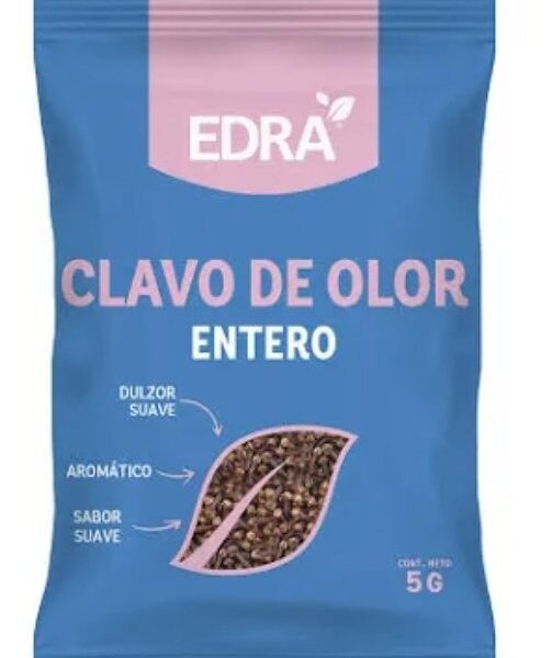CLAVO DE OLOR ENTERO EDRA 5 GRAMOS