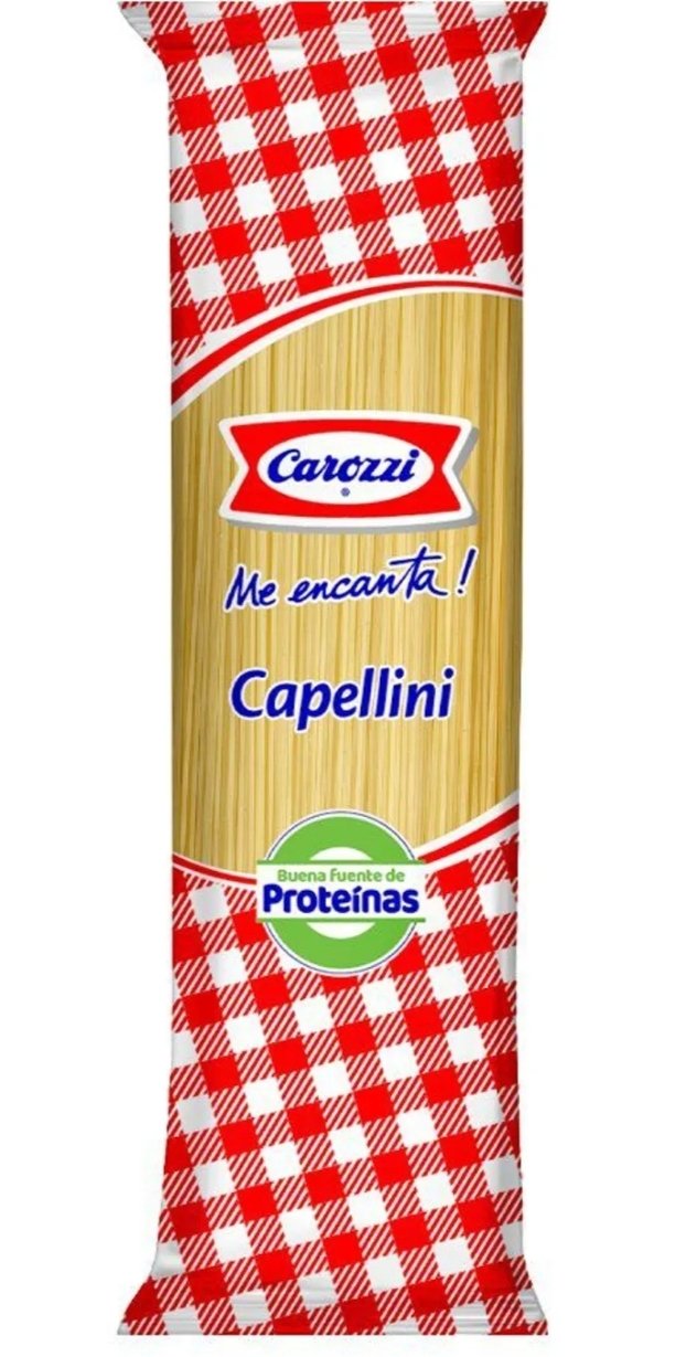 2026/06/55957.jpg CAPELLINI CAROZZI 400 GR. - Imagen 1