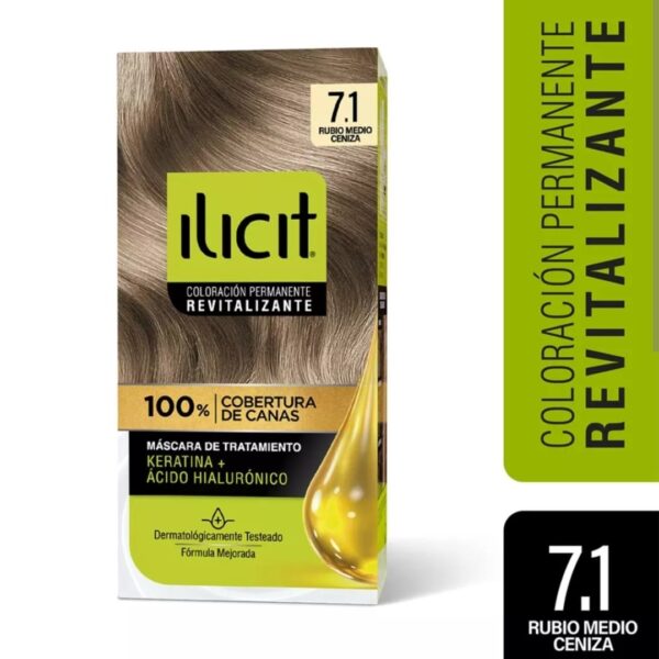 ILICIT 7.1 RUBIO MEDIO CENIZA