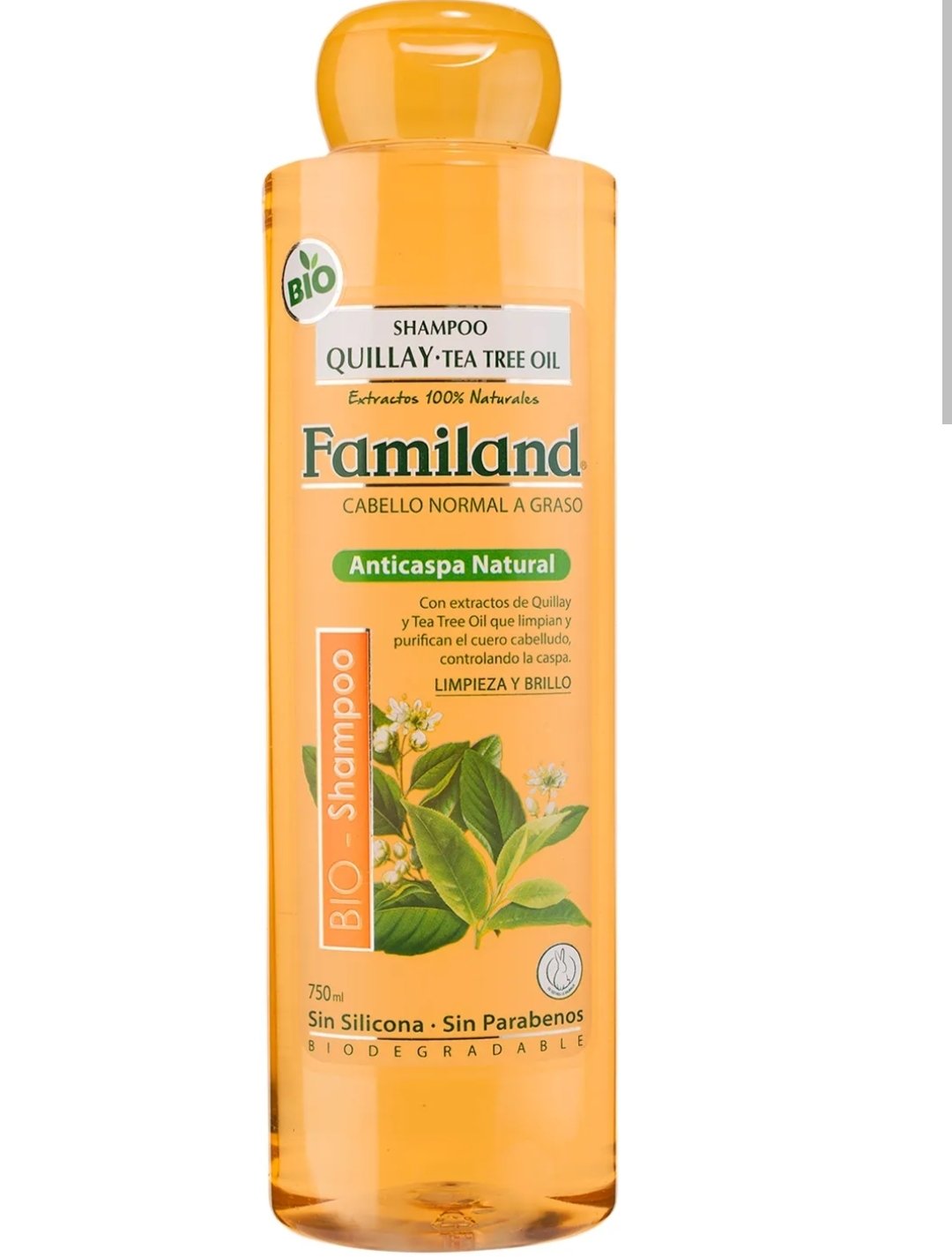 2026/06/56291.jpg SHAMPOO QUILLAY•TEA TREE OIL - Imagen 1