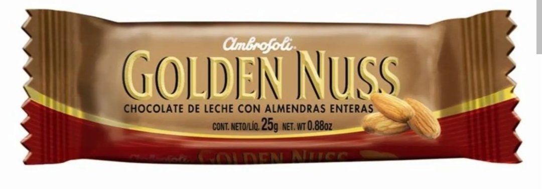 2026/06/57668.jpg CHOCOLATE GOLDEN NUSS 25 GR - Imagen 1