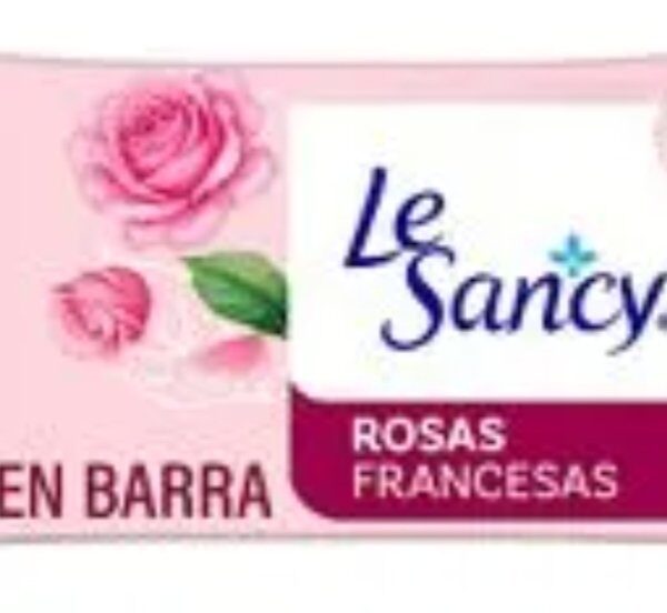 JABÓN EN BARRA LE SANCY ROSAS FRANCESAS 90 GR