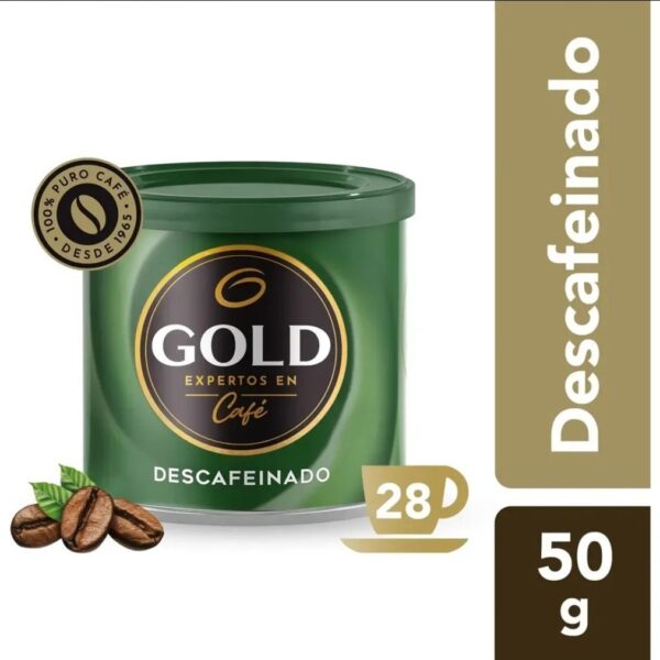 CAFÉ GOLD DESCAFEINADO 50 GRAMOS