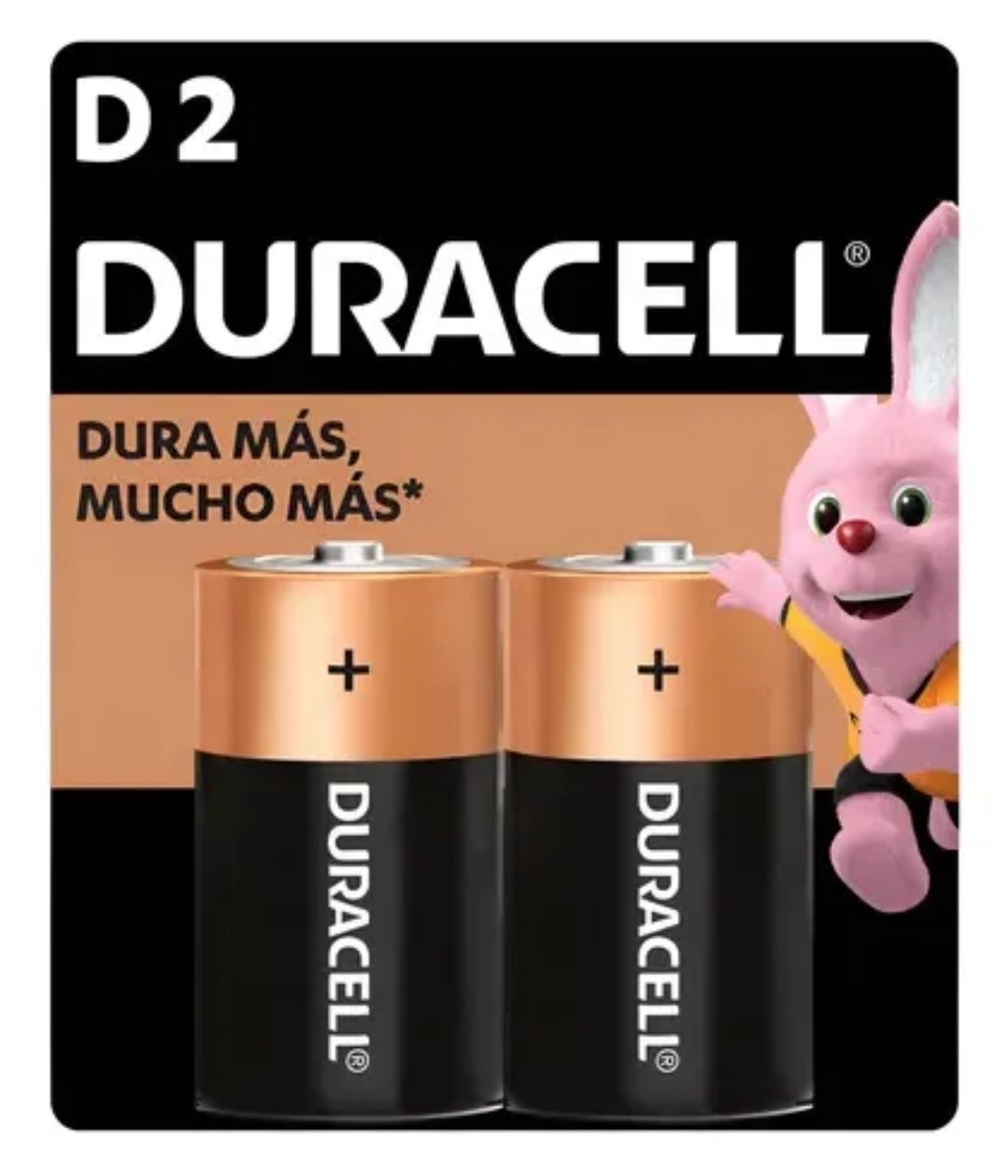 2026/07/1000723300.jpg PILAS DURACELL 2 UNIDADES D-2 - Imagen 1
