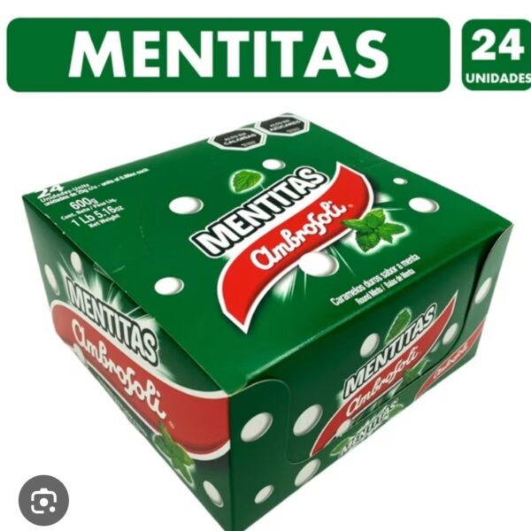 CAJA MENTITAS AMBROSOLI 24 UNIDADES