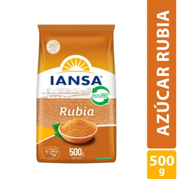 AZUCAR RUBIA IANSA 500 GR.