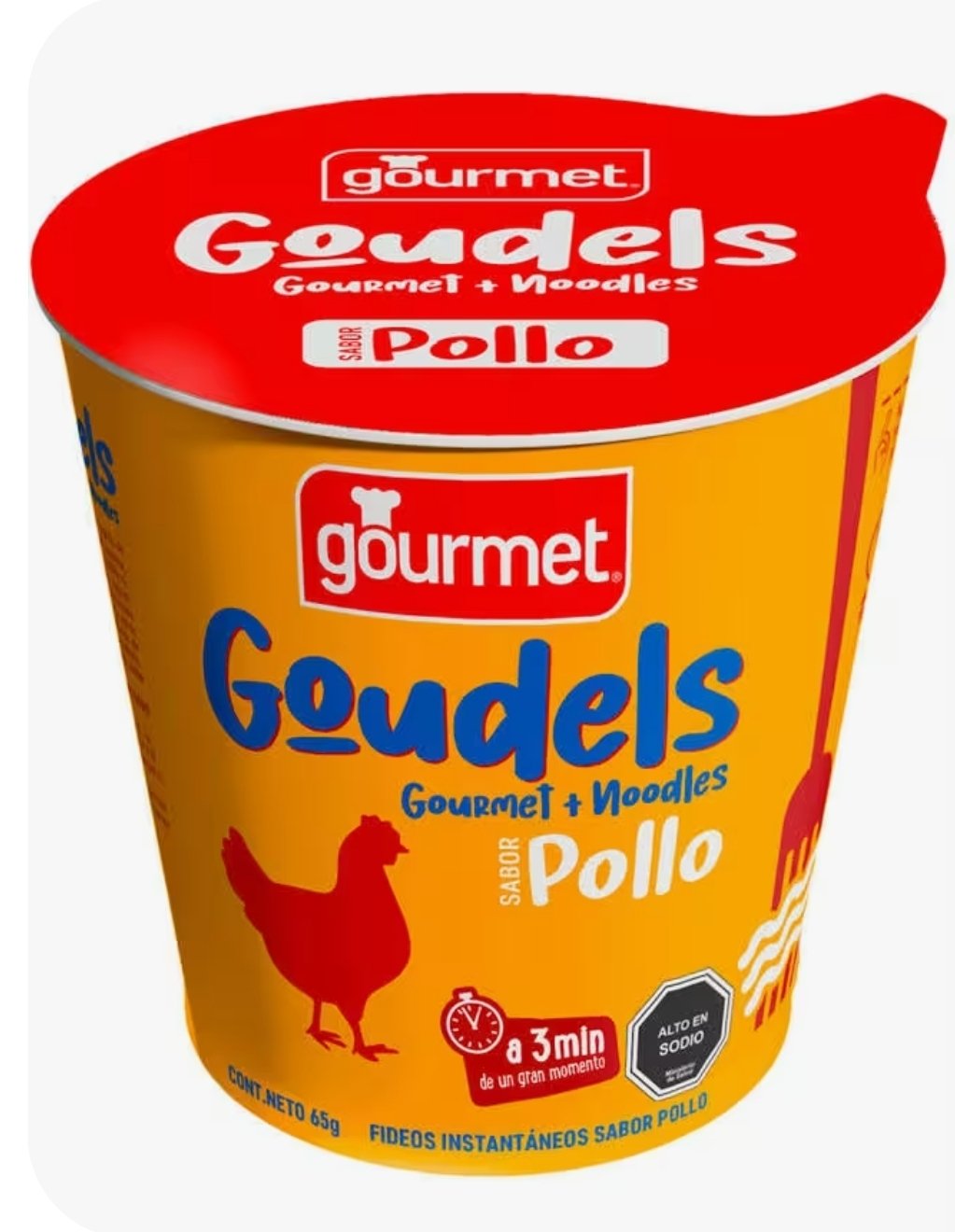 2026/08/28290.jpg SOPA INSTANTÁNEA GOURMET SABOR POLLO 65GR . - Imagen 1