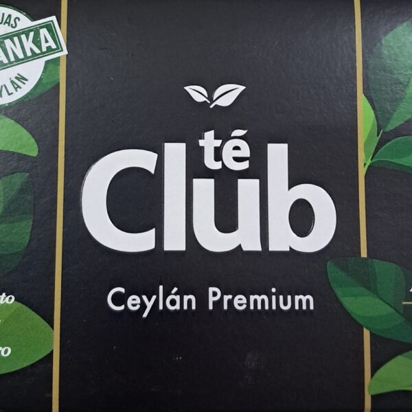 TÉ CLUB CEYLÁN PREMIUM 20 BOLSITAS