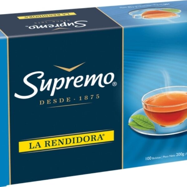 TÉ SUPREMO 100 BOLSITAS
