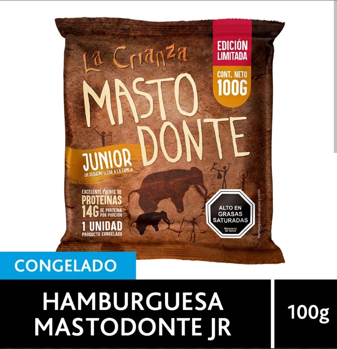 2026/08/31061.jpg HAMBURGUESA LA CRIANZA MASTODONTE 100GR. - Imagen 1