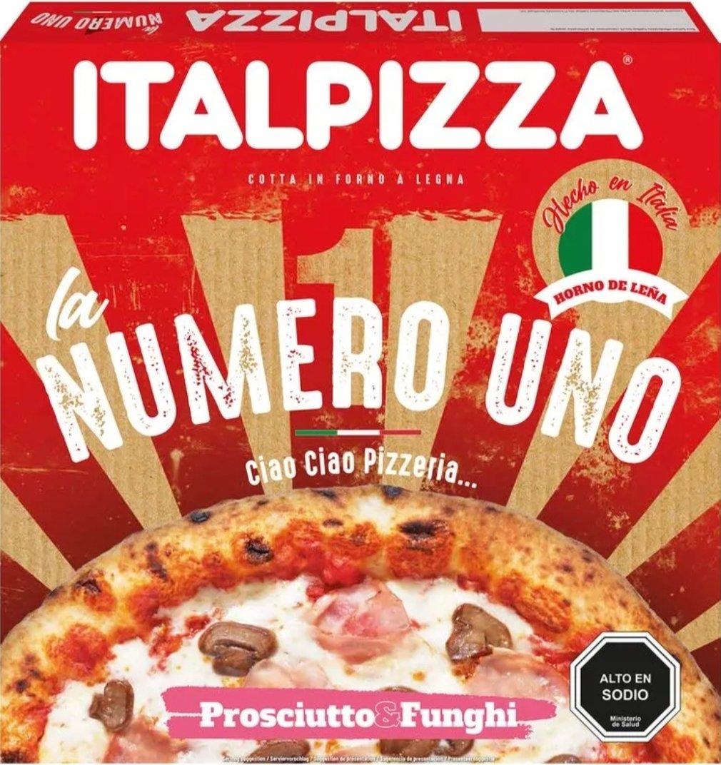 2026/08/31430.jpg PIZZA ITALIANA LA NÚMERO UNO 440 GR. - Imagen 1