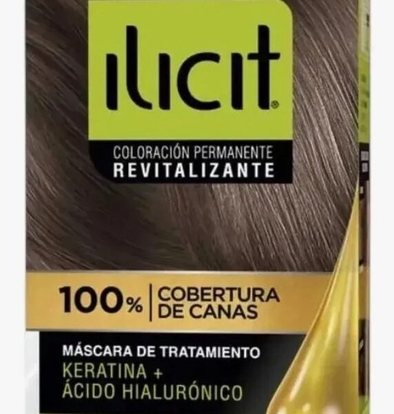 TINTURA DE PELO ILICIT COLOR CASTAÑO CLARO 5.0