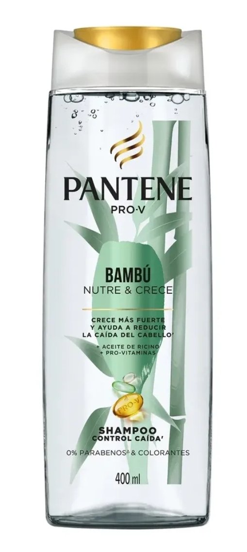 2026/10/1000802451.jpg SHAMPOO PANTENE BAMBÚ CONTROL CAIDA 400 ML - Imagen 1