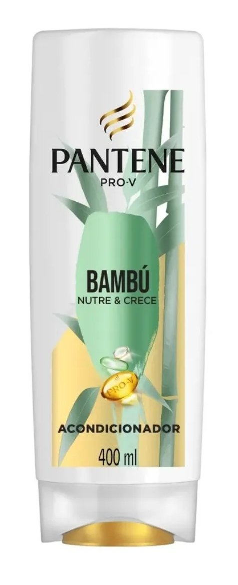 2026/10/1000802454.jpg ACONDICIONADOR PANTENE BAMBÚ NUTRA Y CRECE 400 ML - Imagen 1